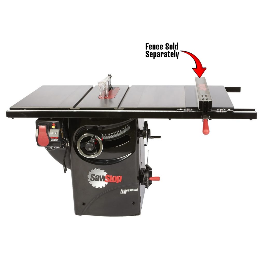 SAWSTOP Profesional Cabinet Saw 250mm 3hp